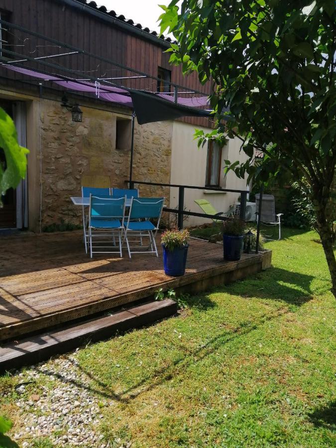 Gîte PEYROUTAS Vignonet Saint Emilion Extérieur photo